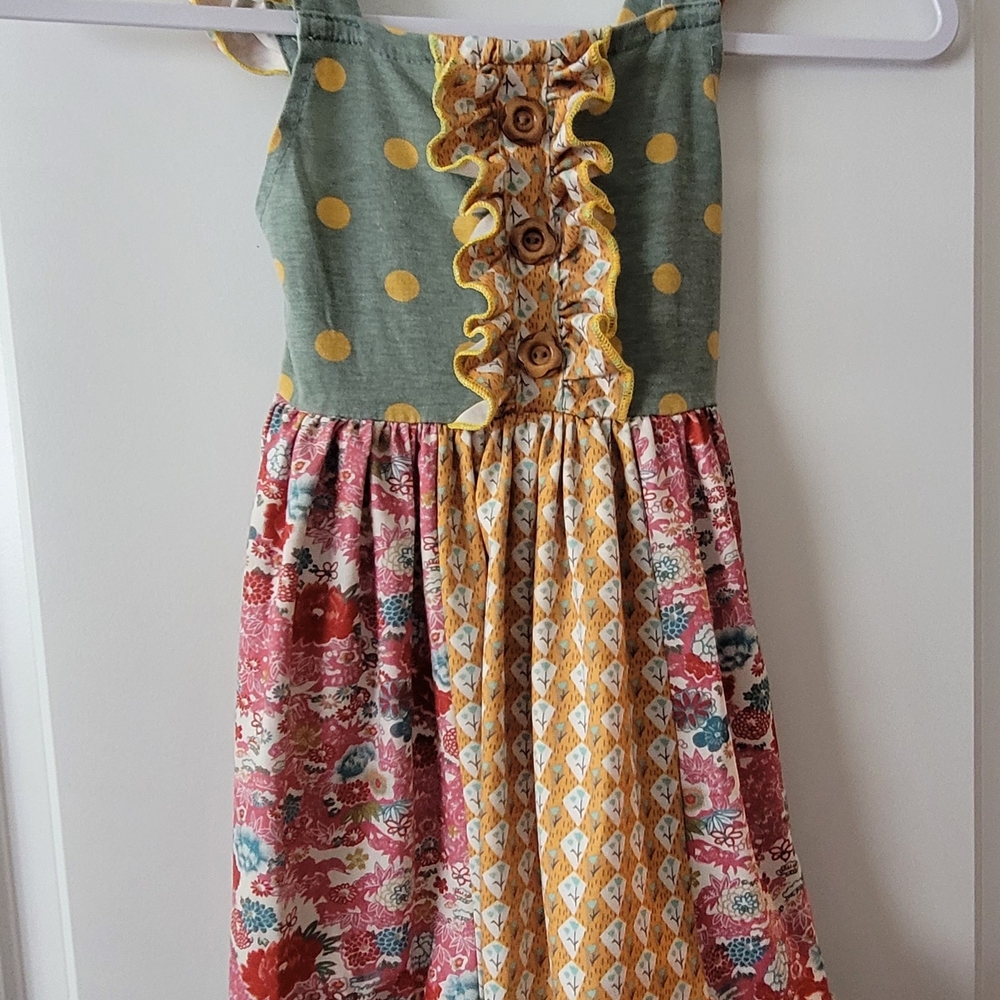 Green Ruffled Tiered Halter Sundress